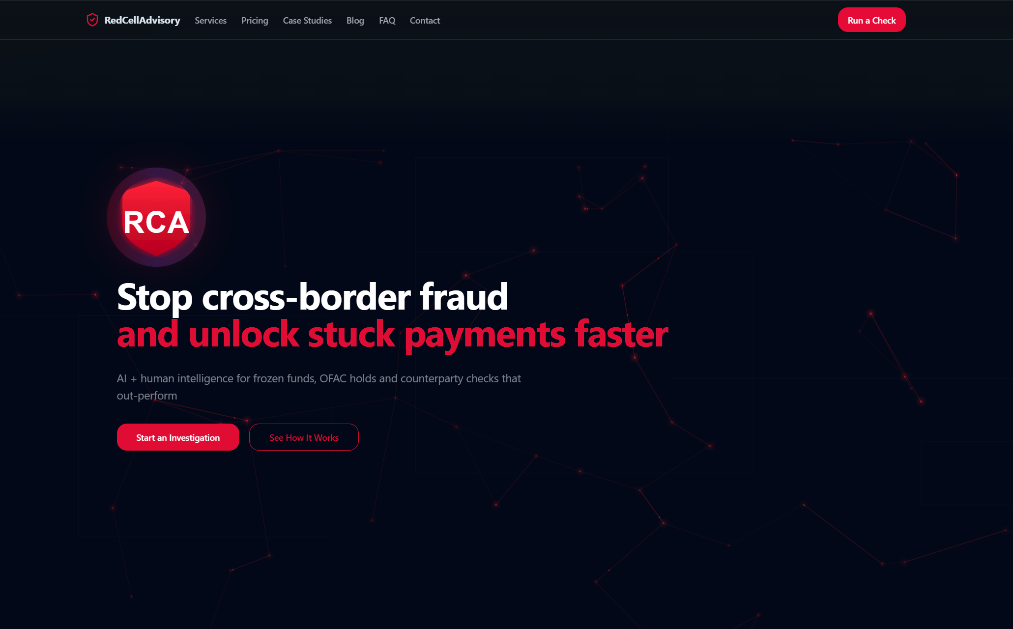 RedCell Advisory - Anti-Fraud project